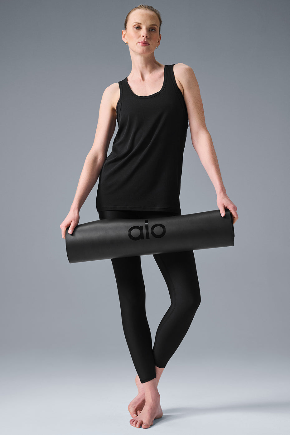 Everyday Modal Rib Tank - Black