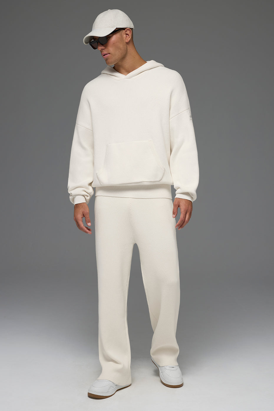 Scholar Hooded Sweater - Ivory