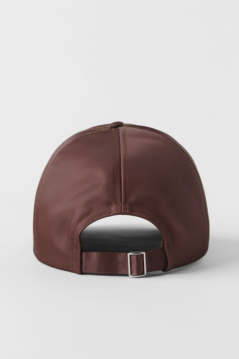 Satin Off-Duty Cap - Brownstone