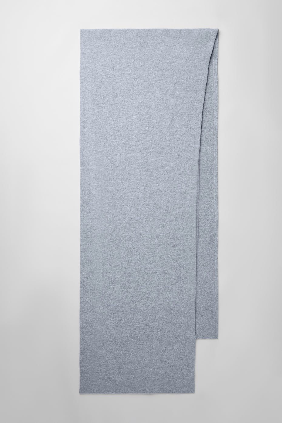 Merino Wool Oversized Scarf - Hazy Heather Grey