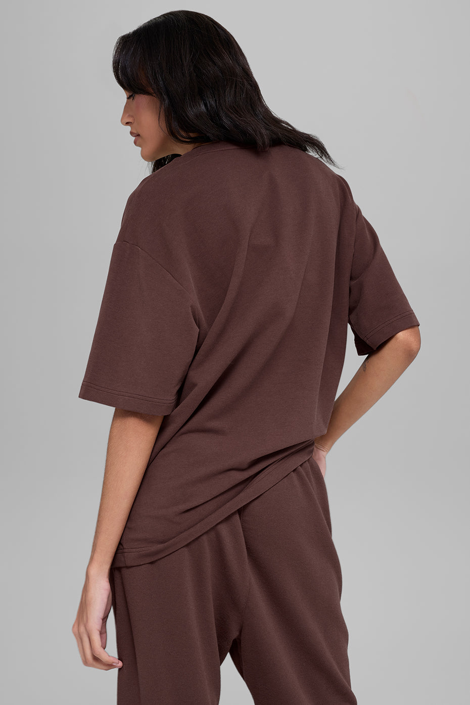 Double Take Short Sleeve - Brownstone