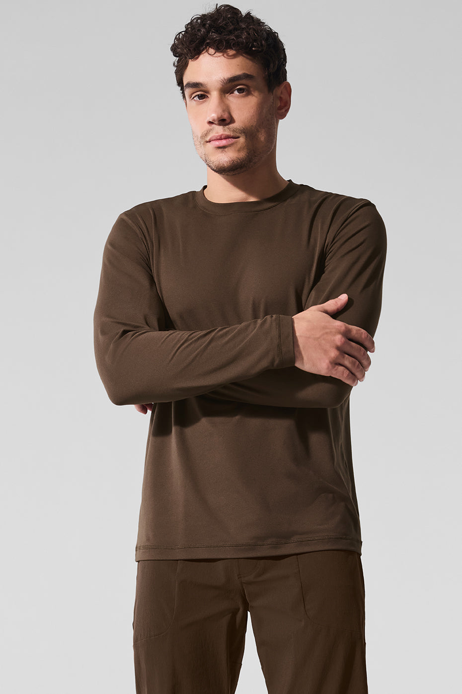 Conquer Reform Crewneck Long Sleeve - Espresso
