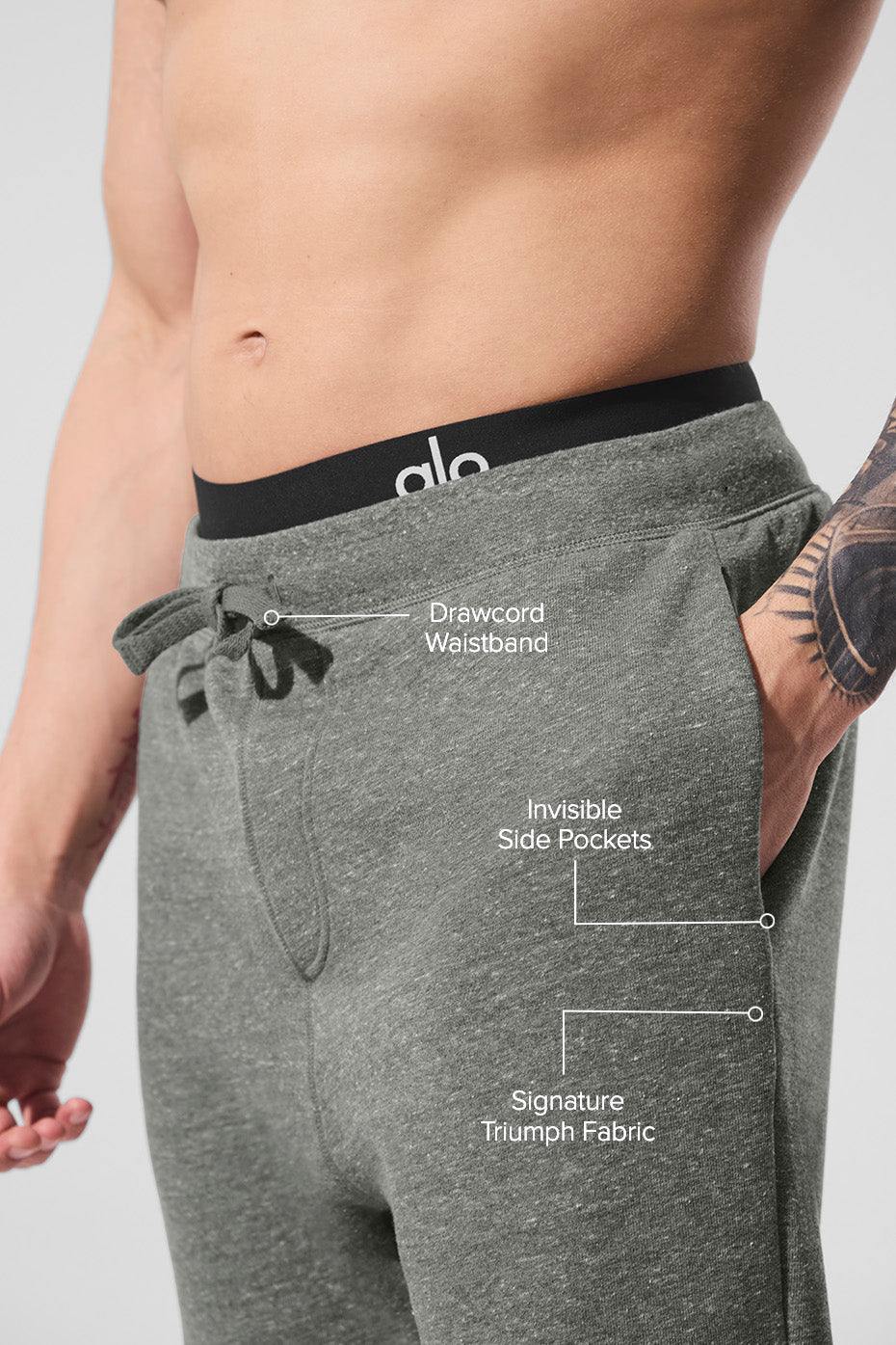 The Triumph Sweatpant - Grey Triblend
