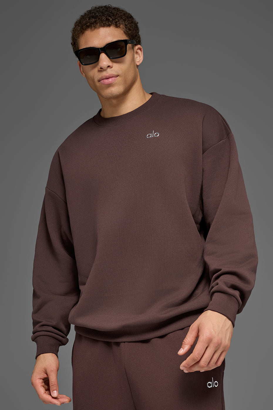 Accolade Crew Neck Pullover - Brownstone