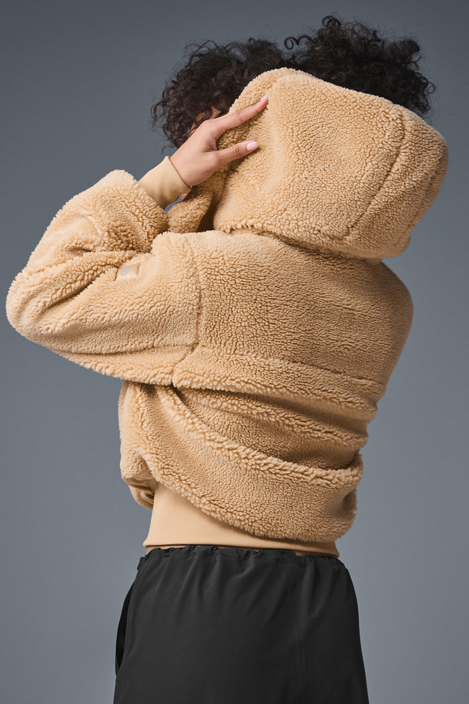 Foxy Sherpa Jacket - Camel